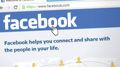 Facebooks hemsida