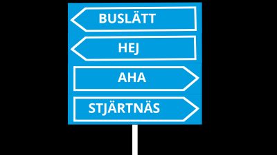 Vilket är Sveriges roligaste ortnamn?